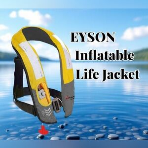 Inflatable Life Jacket, NEW!